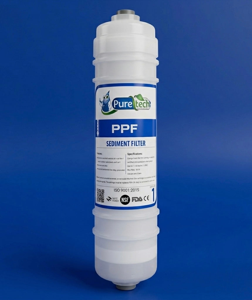 Puretech 3'lü Su Arıtma Filtre Seti ( PPF + GAC + CTO)