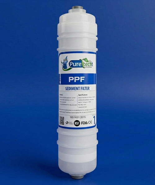 Puretech 3'lü Su Arıtma Filtre Seti ( PPF + GAC + CTO)